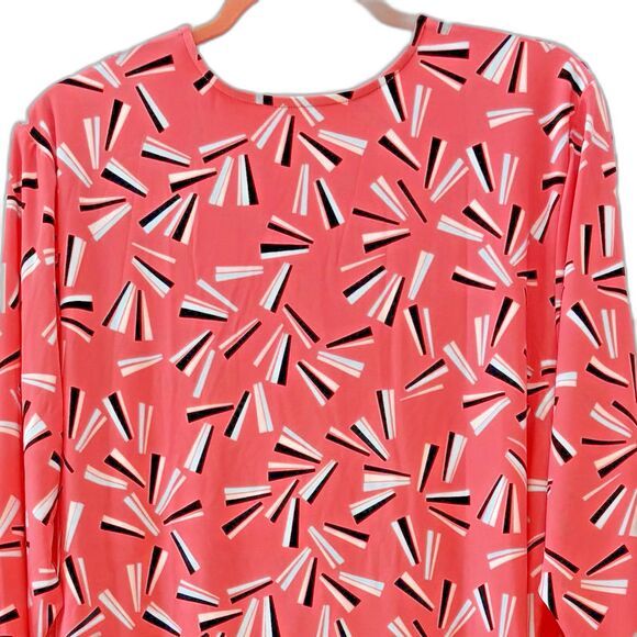 Anne Klein Women's (2X) Faux Wrap Blouse, 3/4 Sleeves, Career & Casual, NWOT - Picture 7 of 11